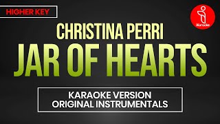 Christina Perri  Jar Of Hearts Karaoke Version Higher Key [upl. by Attlee]