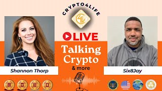 Crypto4Life Presents Shannon Thorp Talking Crypto XRP Ripple ETHGate amp MORE [upl. by Jehoash355]