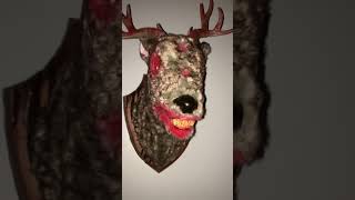 Day something taxidermy deer head from party city “demo” [upl. by Sucram]