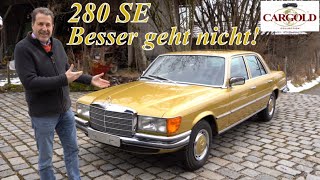 Mercedes 280 SE  W116 1976 einfach nicht zu fassen [upl. by Atimad502]