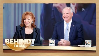 Joy Behar On Interviewing Democratic Vice Pres Nominee Gov Tim Walz  Behind The Table 102124 [upl. by Eileen690]