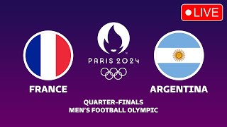 FRANCE VS ARGENTINA QUARTER FINAL MENS OLYMPIC FOOTBALL PARIS 2024 PREVIEW [upl. by Leahcir]