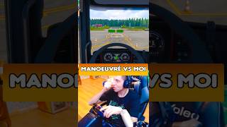 Les manœuvre  🥲 volantegamer eurotrucksimulator2 drivingacademy gaming [upl. by Nevanod]