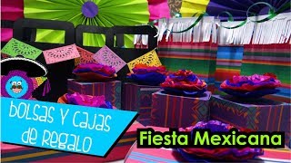 Bolsa de regalo  Caja de regalo  Fiesta Mexicana [upl. by Zetta]