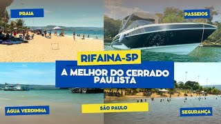 Rifaina  SP  Melhores praias de São Paulo  praia [upl. by Gniw]