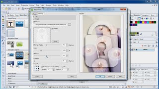 Serif WebPlus X8 Tutorial  Watermarking [upl. by Margareta]