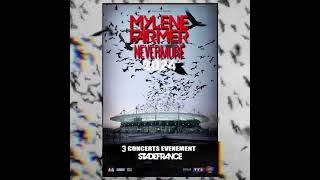 MYLENE FARMER NEVERMORE 2024 3 dates événement au STADE DE FRANCE Mon affiche fanmade 🖤🕊️ [upl. by Salzhauer391]