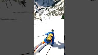 SKIING ON ALPS skiing skiingadventure skiingday skiingday skiingstunts skiingisawesome [upl. by Magas]