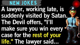 quotSatan’s Offer to a Lawyer – The Funniest Deal You’ll Ever Hearquot  Old man Joke of the day [upl. by Ximenez]