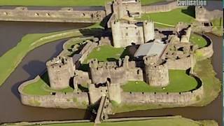 Castle Caernarfon Conwy Harlech and Caerphilly [upl. by Trey]