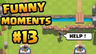 CLASH ROYALE  Funny Moments Fails Glitches and Epic Wins 13 [upl. by Siladnerb]