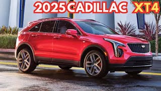 NEXTGEN 2025 Cadillac XT4  Is A Competent Small Luxury SUV [upl. by Lynd]