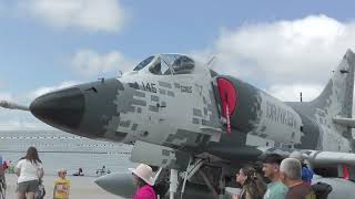 RARE A4 SKYHAWK  DRAKEN INTERNATIONAL  4K  WINGS OVER WAYNE AIR SHOW 2023 [upl. by Petronia886]