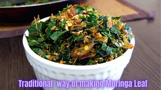 Moringa Leaves Recipe  Muringayila Thoran  Drumstick Leaves Recipe  തനിനാടൻ മുരിങ്ങയില തോരൻ [upl. by Madelaine771]