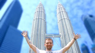 Petronas Towers The Tallest Twin Towers in the World  Kuala Lumpur Malaysia [upl. by Ellimac293]