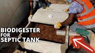 How To Replace a Septic Tank With a Biofil Biodigester in Ghana  UPDATE [upl. by Murray]