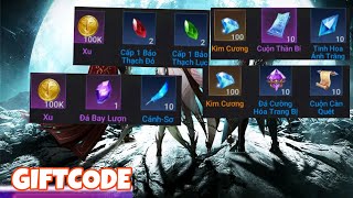 Nữ Thần Hắc Ấn Tất tần tật các giftcode dành cho tân thủ và hướng dẫn nhập code [upl. by Niamrahc]