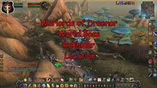 World Boss Rukhmar Location  Warlords of Draenor [upl. by Jahdai]