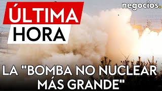 ÚLTIMA HORA  Rusia despliega en Ucrania la quotbomba no nuclear más grandequot La ODAB9000 [upl. by Yelsnik]