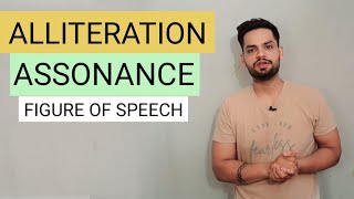 Alliteration Assonance FIGURE of speech English Literature [upl. by Niwri]