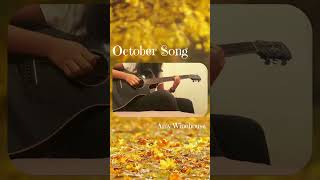 🍂 October Song  Amy Winehouse  Acoustic Cover 🍂 [upl. by Dyal446]