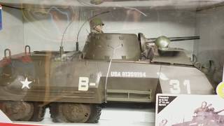 GIJOE M8 LIGHT ARMORED CAR SET REVIEW [upl. by Siegler662]