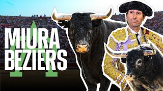 TOROS DE MIURA EN BÉZIERS  3 días de toros en Francia Parte 3 [upl. by Leonhard]