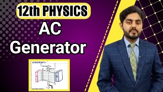 AC Generator class 12  12th class physics  kpk federal balochistan punjab board  MDCAT  urdu [upl. by Nancy307]