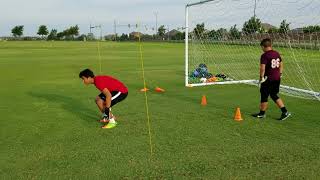 U13 Goalkeeper Training [upl. by Arretal]