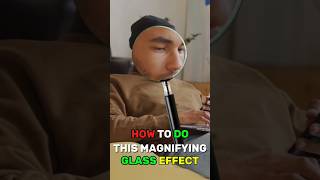 How to do this magnifying glass🔍effect in capcut  Vaithees  edit mastery videoediting trending [upl. by Averil]