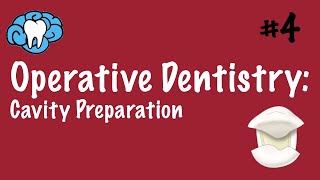 Operative Dentistry  Cavity Preparation  INBDE ADAT [upl. by Linn803]