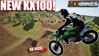 THIS NEW KX100 IN MXBIKES IS CRAZY… [upl. by Pretrice]