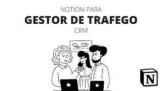 Notion para Gestor de Tráfego  Página CRM [upl. by Emmy]