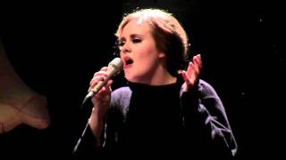 Adele  Hometown Glory live at the Tabernacle London 24 January 2011 [upl. by Nhguaval222]