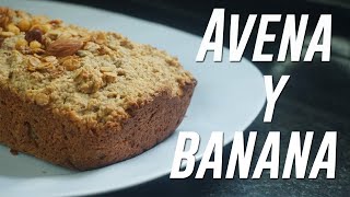 Pan de BANANA  Recetas Saludables [upl. by Eirruc]