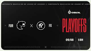 FURIA x Fluxo  CBLOL 2024 2ª Etapa  Playoffs [upl. by Eah]