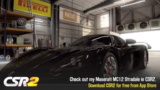 【CSR2】MC12 Stradale black color shift amp tune for 775x [upl. by Ennobe]