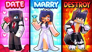 Minecraft but DATE MARRY DESTROY [upl. by Mcgrody396]