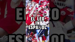 🚨MUST SEE Leo Chenal Blocked FG in Espanol 🔥🙌 chiefs kansascitychiefs nfl [upl. by Marquis]