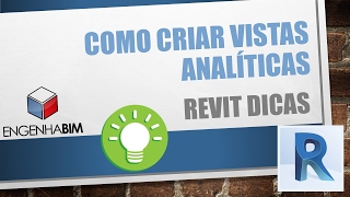 Dicas para Revit 2017 Como criar vistas analíticas [upl. by Garratt487]