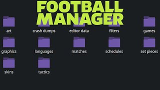 How Football Managers Directory Structure Works [upl. by Jennica369]