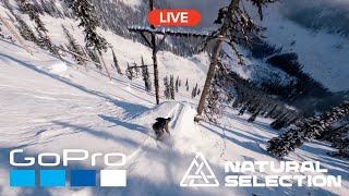 GoPro LIVE 2022 Natural Selection Tour  Baldface REPLAY [upl. by Aiksa]