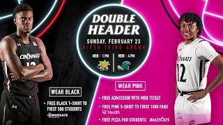 Bearcats Basketball Double Header Sunday February 23rd [upl. by Klina]