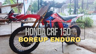 Crf 150 Boreup Buat Trabas Enduro [upl. by Aicela]