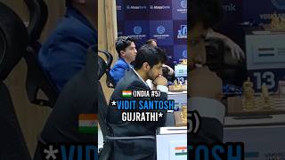 Vidit Santosh Gujrathi VS Shakhriyar Mamedyarov [upl. by Schreibe44]