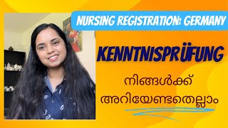 German Nursing Registration Exam Kenntnisprüfung Anpassungslehrgang Nursing Adaptation Program [upl. by Emiolhs]