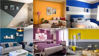 Top 100 Room Colour Combination Ideas 2024 Catalogue  Latest Room Wall Paint Color Combinations [upl. by Gilberto]