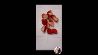 Geraldine mixvlog is livehealthy fruits 🍓🍓🍎🍎🍏🍏Cutting ASMR trending viralvideo [upl. by Siryt]