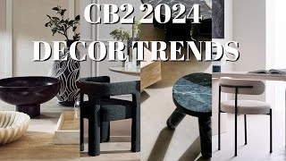 Popular Home Decor Trends Inspired By CB2 quotCopy Catquot Decor of 2024  Shop Dupes [upl. by Garceau]