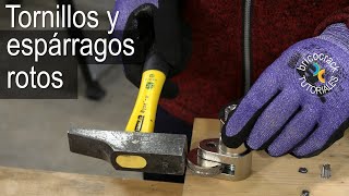 Sacar tornillos y espárragos rotos con herramienta profesional Bricocrack [upl. by Penn594]